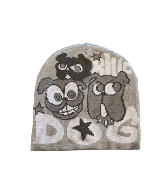 Dog Pound Beanie - Khaki/Taupe