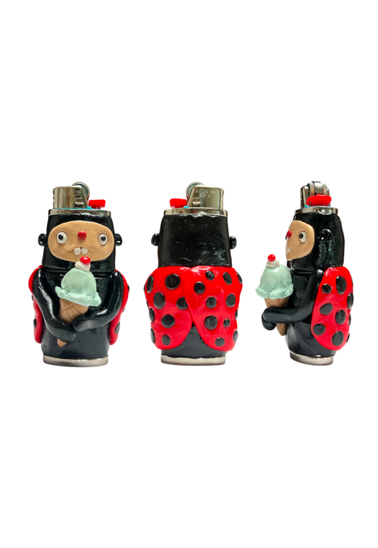 Lady Bug Lighter Case